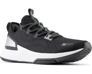 New Balance® Men's 15 2E WIDE FuelCell Trainer v2 Sneakers in Black/Blacktop - Picture 1 of 5