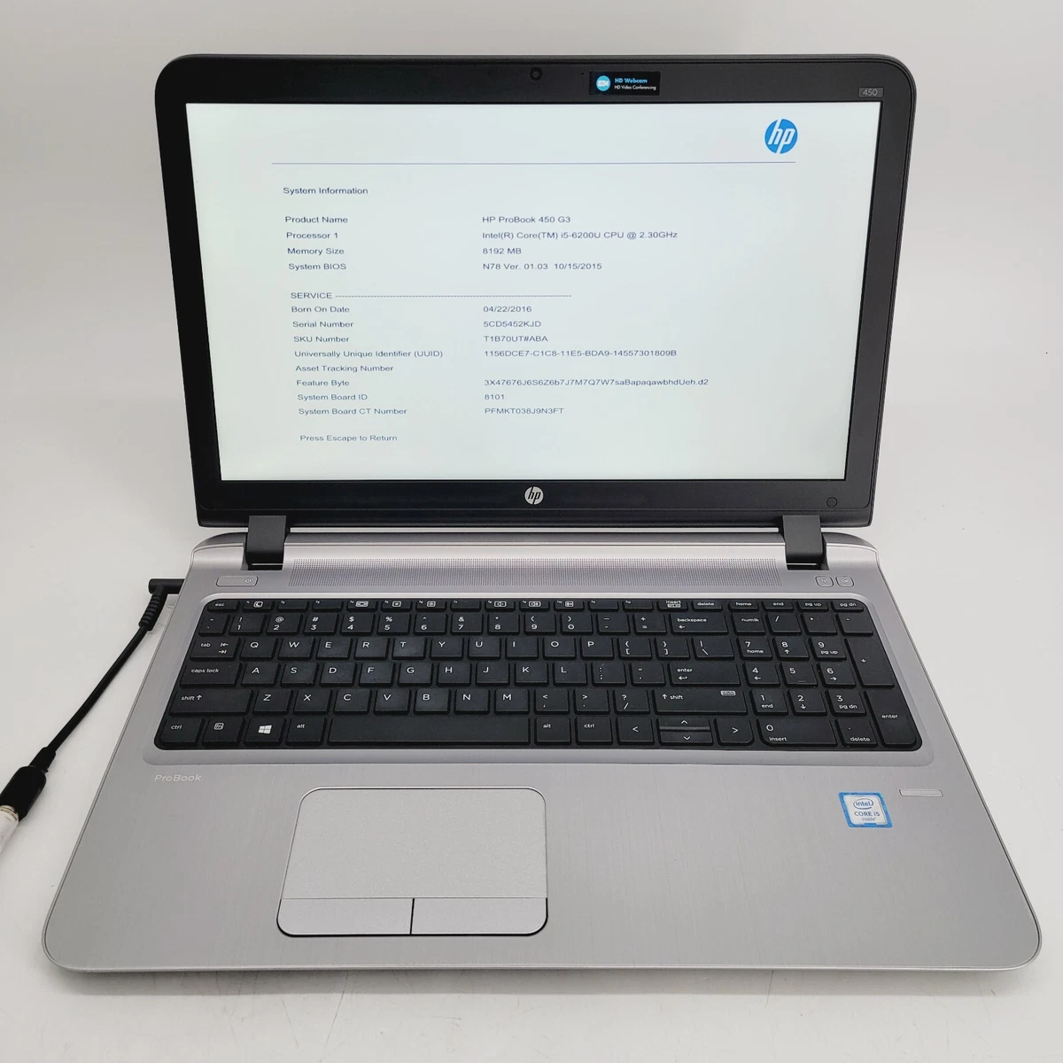 HP Probook 450 PC Laptops & Netbooks for sale | eBay