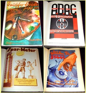1928 Deutscher Drucker No. 10, Art Deco vintage ads, Advertising Art & Printing  - Picture 1 of 12