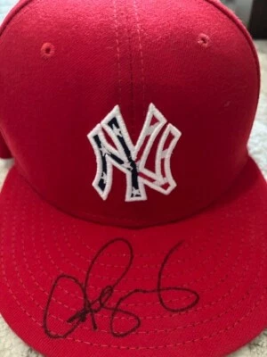 Alex Rodriguez Signed Yankees 4th of July Hat -  JSA Authenticated - Image 1 of 4