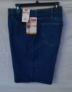 New Men's Wrangler 5 Pocket Jean Short Relax Fit 112336255 or 112353075 Med Wash - Picture 1 of 4