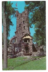 Alster Tower at Heart Island Thousand Islands Nueva York - Postal antigua - Imagen 1 de 2