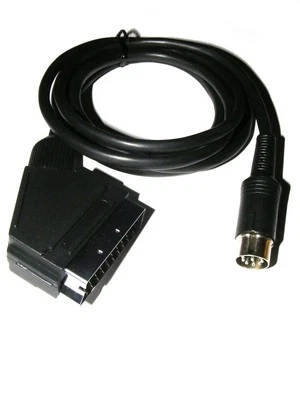 RETROCABLES Cable RGB SCART Sega Megadrive 1/Mastersystem 1 apantallado Made in Spain HQ new