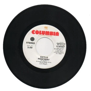 SHYLO   45 RPM Promo Record    "HEARTBEAT"  Stereo / Mono   NEVER PLAYED MINT- ! - Foto 1 di 2