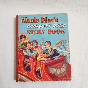 Vintage Uncle Mac’s Children’s Hour Story Book Hardcover Illustrated 1948? - Bild 1 von 18
