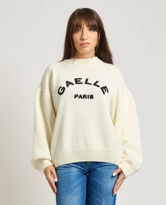 Pullover donna Gaelle Paris Paricollo In Maglieria - Immagine 1 di 4