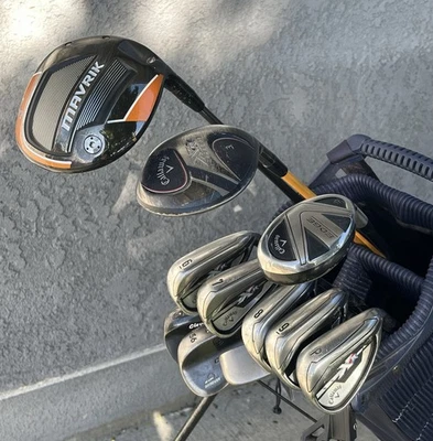 Complete Callaway Golf Set – Drivers, Woods, Hybrids, Irons, Putter & Bag R-flex - Image 1 of 4