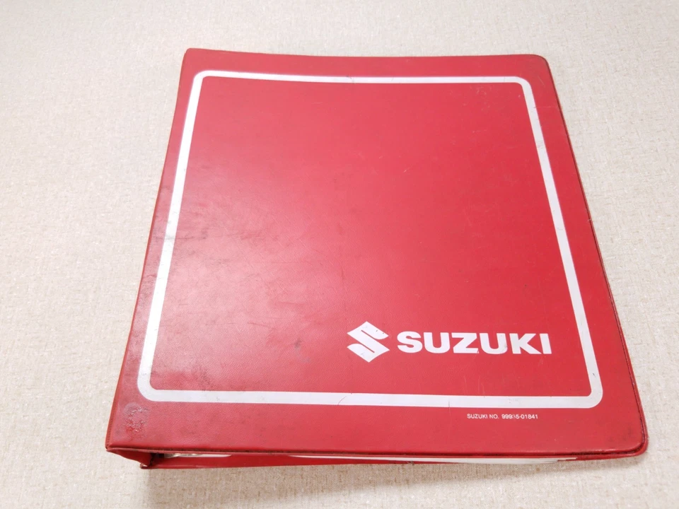 1989 - 1992 铃木 GSXR 750 原始设备制造商服务手册 99500-37033-03E 绑定 — 第 1/4 张图片