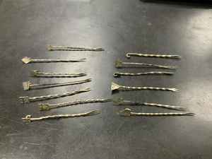 12 Vintage handgefertigte Vorspeise/Martini Oliven Picks - Bild 1 von 4