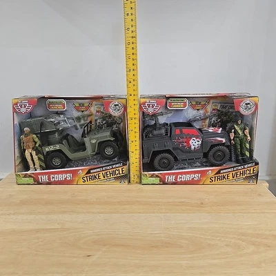 Lanard El Cuerpo! Lanzador de misiles móvil Jeep Strike Vehicles Helo con soldados  Foto 1 de 4