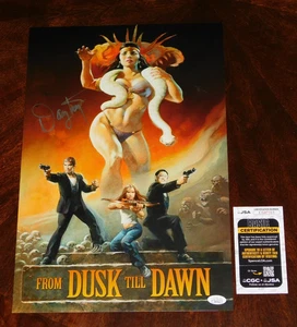DANNY TREJO "RAZOR CHARLIE" SIGNED FROM DUSK TILL DAWN 12X18 POSTER JSA COA!!! - Picture 1 of 1