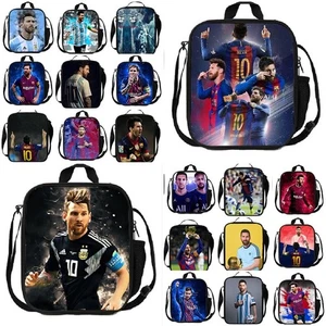 Kids Macy's 3D Football Insulated Lunch Bag School Lunch Box Handbag Picnic Box - Picture 1 of 44