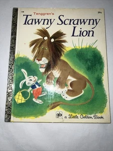 Tenggren's Tawny Scrawny Lion #138 A Little Golden Book 1952 - Imagen 1 de 10