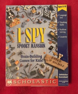I Spy - Spooky Mansion (PC & Mac, 1999) Big Box Game - New! Scholastic - Picture 1 of 5