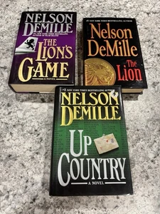 Up Country - Der Löwe - Die Löwen Spiel Top Zustand Nelson Demille 3er Set - Bild 1 von 2