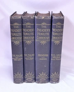 Funk & Wagnalls The Preachers Homiletic Commentary Lot 1892 - Picture 1 of 11