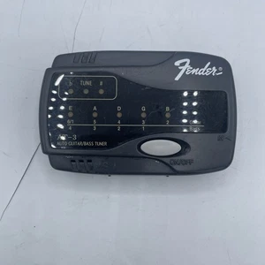 Fender Tuner AT 3 Guitar Bass Tuner Black Tuning Tool for Sound Music - Picture 1 of 7