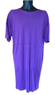 Vestido de noite Missoni For Bullocks roxo mistura de seda vintage 1980 feito na Itália G - Imagem 1 de 4