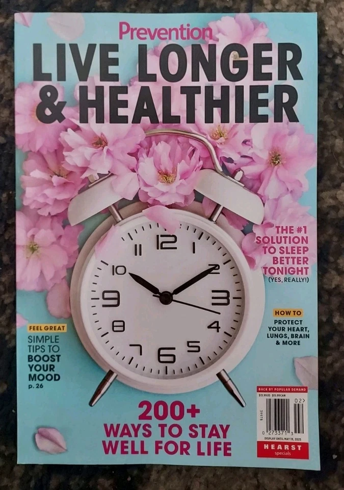 PREVENTION Magazine LIVE LONGER  & HEALTHIER 200 + Ways To Stay Well For Life - Image 1 of 1