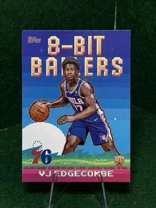2025  Topps  8‑Bit  Ballers  VJ  Edgecombe  #8B‑33 Rookie Insert 76ers FREE SHIP - Picture 1 of 6