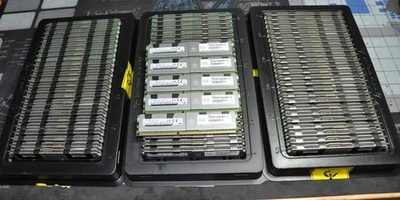 Lote de 80 módulos Cisco UCS-ML-1X324RY-A Samsung 32GB DDR3 RAM M386B4G70DM0-YK04Q Foto 1 de 4