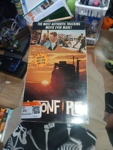 Moonfire VHS Rare 90's Action - Sleaze - Tested 1997 Truckers Ex+ Sonny Liston! - Picture 1 of 5