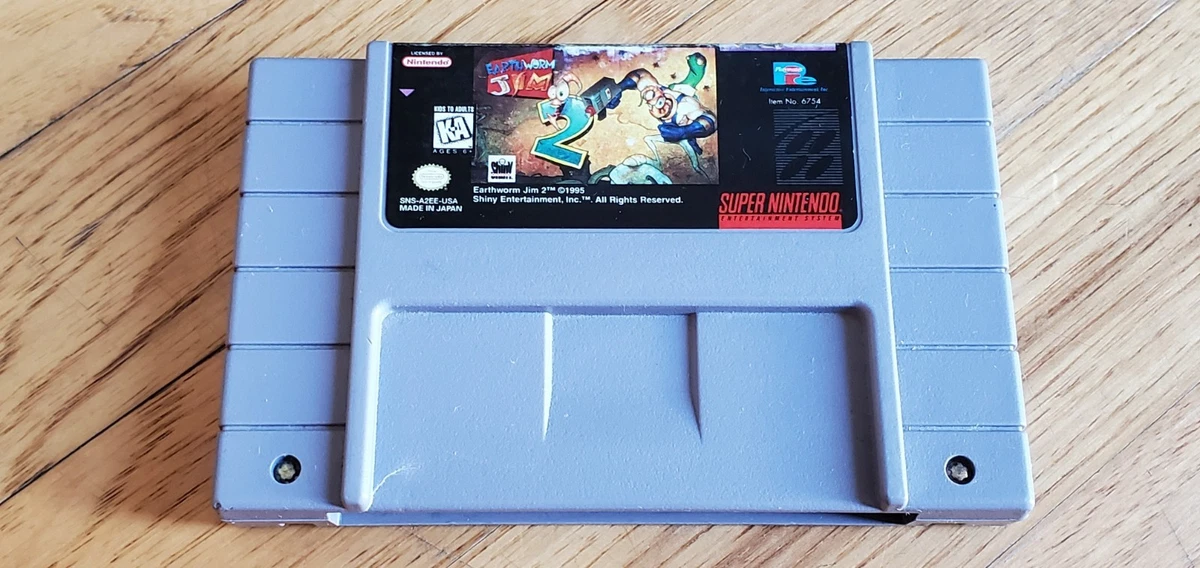 Nintendo SNES Earthworm Jim 2 Video Games for sale | eBay