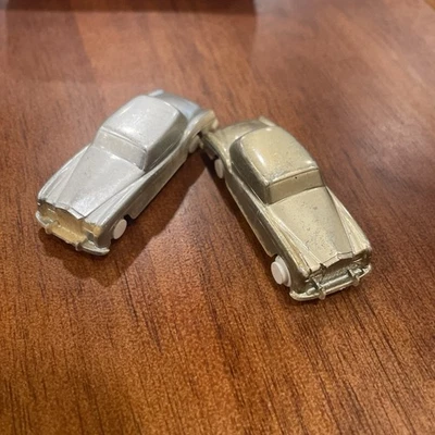 1960'S METALLIC PLASTIC MAGNETIC ROLLS ROYCE SEDAN CARS - Image 1 of 4