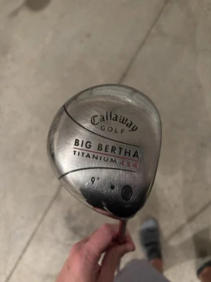 Callaway Big Bertha 454 Titanium Driver 9 Degree Firm Callaway Shaft - Image 1 of 4