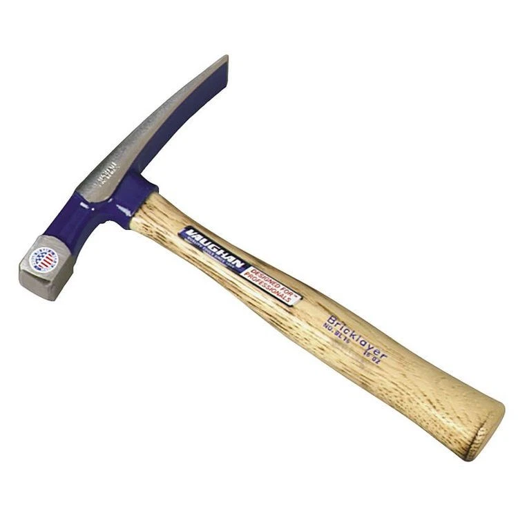 Martillos de ladrillo Vaughan And Bushnell BL16, mango de madera, cabezal de 16 OZ Foto 1 de 1