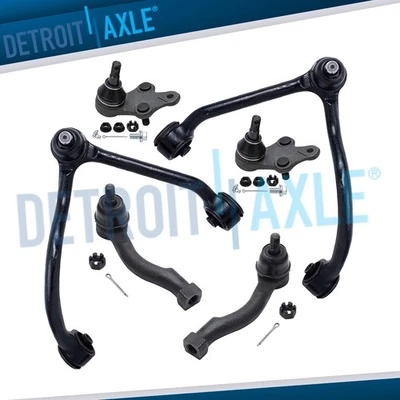 Front Upper Control Arms Ball Joints Tierods for 2003 2004 2005 2006 Kia Sorento - Image 1 of 4