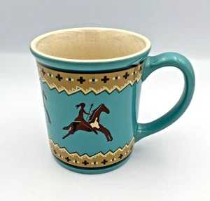Pendleton Kaffeebecher Celebrate The Horse Indianer türkis türkis blau - Bild 1 von 8