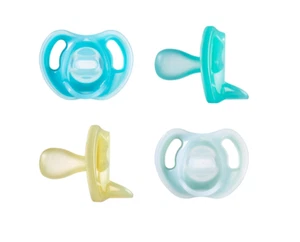 Tommee Tippee Ultra-light Silicone Pacifier, Symmetrical One-Piece Design, BPA-F - Picture 1 of 7