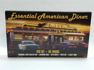 Essential American Diner CD 4-Disc Set 80 Tracks, Oldies, Rock N Roll, Classics - Picture 1 of 1