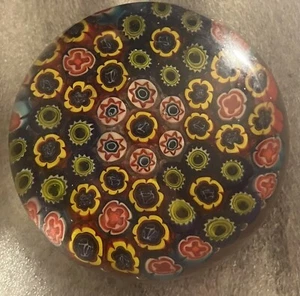 Schöner Vintage Millefiori Briefbeschwerer - Mehrfarbig - Bild 1 von 6
