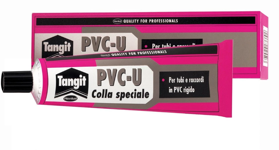 COLLA COLLANTE SPECIALE PER TUBI E RACCORDI IN PVC TANGIT PVC-U 125 GR HENKEL - Immagine 1 di 1