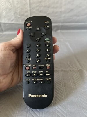 Panasonic Plasma Display EUR646529 Remote Control UR51EC810 - Tested And Working - Image 1 of 3