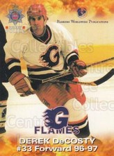 1996-97 UK British Elite Guildford Flames #17 Derek DeCosty
