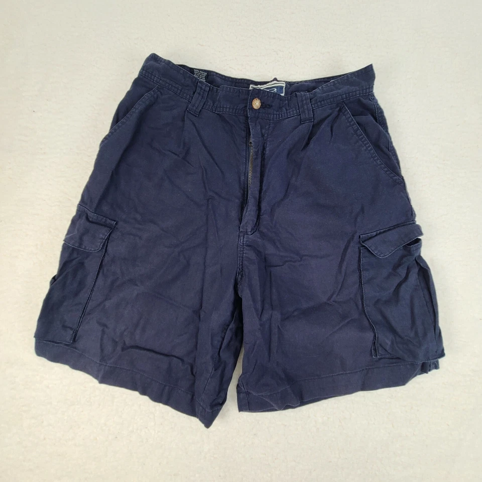 Ocean Pacific Shorts Mens 32 Blue Navy Cargo Casual Outdoors Stylish - Image 1 of 4