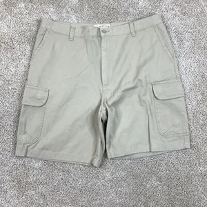 Cherokee Cargo Shorts Men's 40 Beige Casual Cotton Outdoor Pockets - Picture 1 of 7