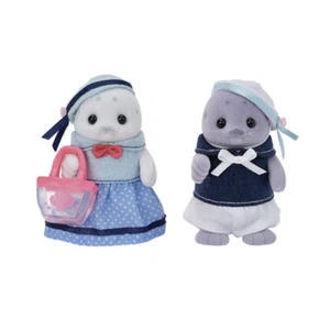 Calico Critters Flotador Sello Padres Madre Padre Par Muñecas Familias Sylvanianas - Imagen 1 de 1