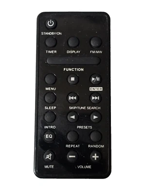 GENUINE ORIGINAL LOGIK LHFIP2010 MICRO HIFI REMOTE CONTROL - Image 1 of 4