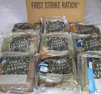 First Strike MRE (Meal Ready To Eat) Clear Package • 16.99$
