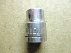Allenite Japan 6 Pt Point 3/8" Drive, 3/8" Inch SAE Socket Chrome Vintage - Picture 1 of 5