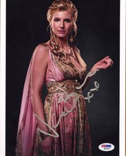 Viva Bianca SIGNED 8x10 Photo Ilithyia Spartacus SEXY PSA/DNA AUTOGRAPHED
