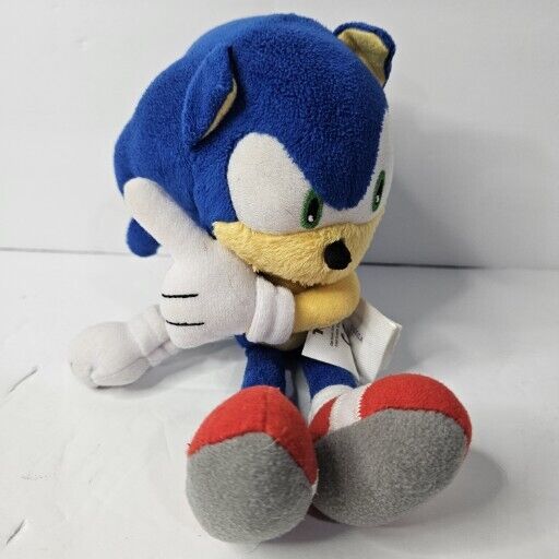 Boneco de Pelúcia Tomy Sonic The Hedgehog - Sonic Plush T22388