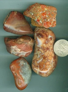 Natural American Jasper Rough 283 grams of Idaho Natural Tumbled Jasper - Picture 1 of 1