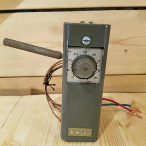 Regolatore di temperatura Honeywell Range 0-100F 20 piedi elemento rame T991A 1012 - Foto 1 di 12