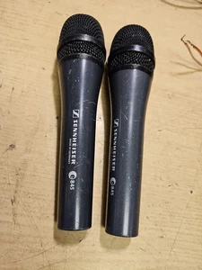 2 x Sennheiser E845 Cardiod Mikrofone - 100% ungetestet - Ersatzteile/Reparaturen. - Bild 1 von 15