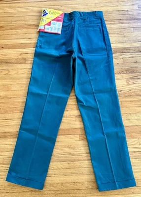 True Vintage 34x34 Blue Bell Sanforized Tailored Army Twill Work Pants - Image 1 of 4